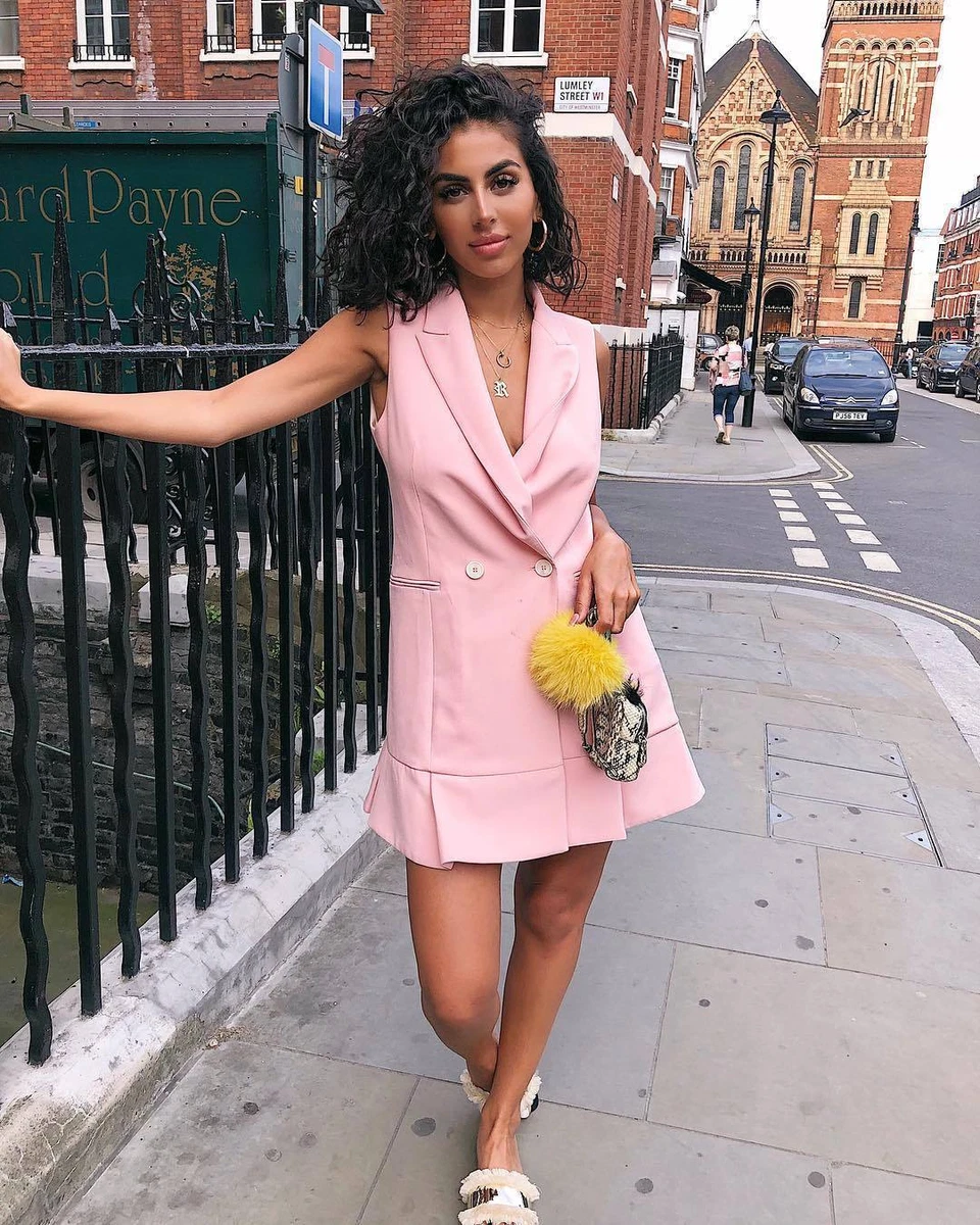 Zara hotsell pink waistcoat