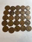 1/2 Roll 1921 S Lincoln Wheat Cents Penny Good or Better Condition 25 Coins