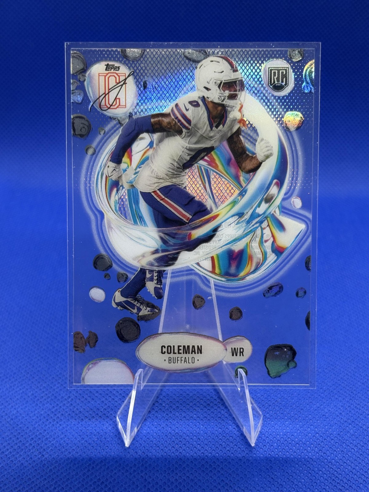 Keon Coleman Topps Signature Class Fluidity #F12 Base