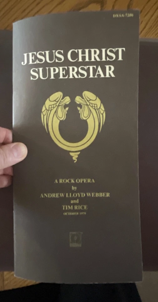 Jesus Christ Superstar Original Soundtrack 2X LP Vinyl Record DXSA-7206 1970  - Image 4 of 4