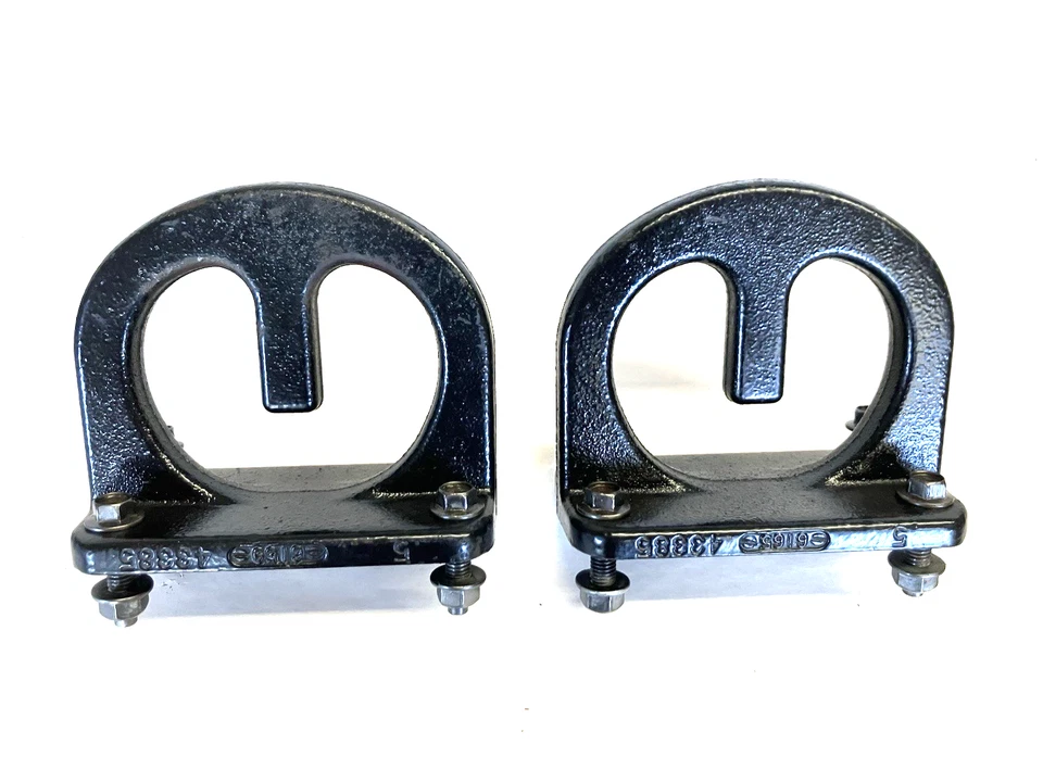 Ganchos de remolque para parachoques delantero Mopar 2003-2011 Dodge Ram 2500 3500 52020587AB usados OEM Foto 2 de 4