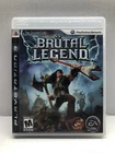 Brutal Legend (PlayStation 3, 2009) Complete Tested Working - Free Ship