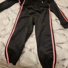Girls Size 4 Activr Wear Suit By Adias Black & Pink — photo 10