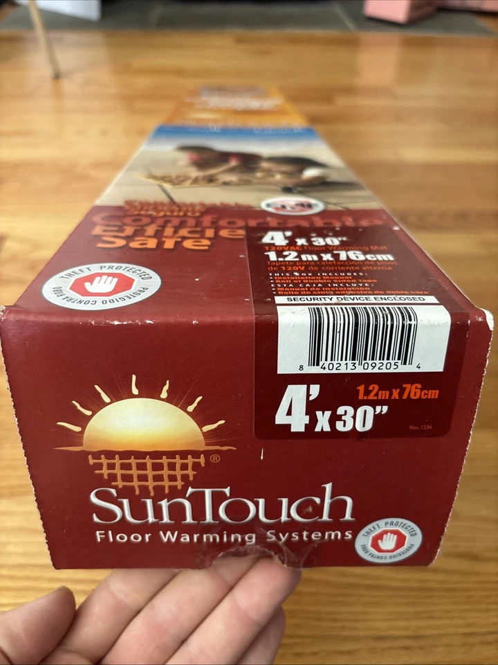 SunTouch Watts Radiant Floor Heating/Warming TapeMat 4' x 30" 120V - Image 2 of 4