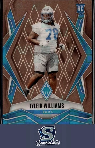 2025 Panini Phoenix Football Bronze Pandora Tyleik Williams #230