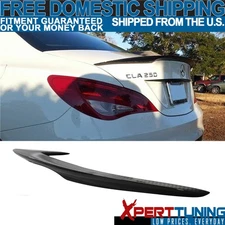 Fits 2013-2018 C117 CLA Sedan ADH Style Rear Trunk Spoiler Lip Wing Carbon Fiber