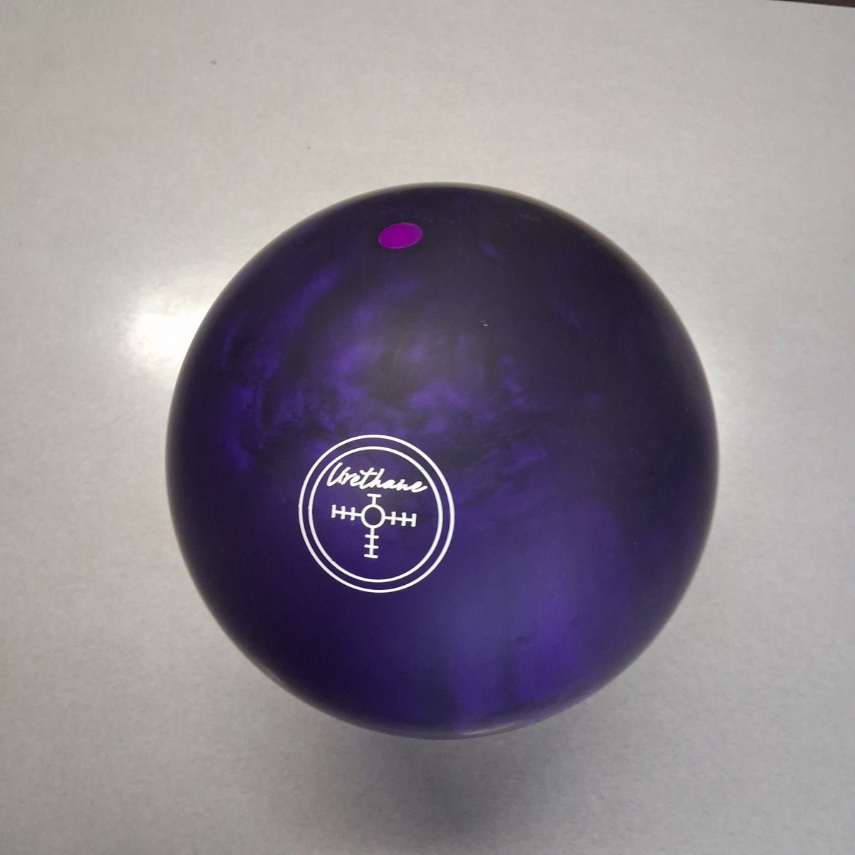 Hammer Purple Pearl Urethane purple pin bowling ball 14 LB