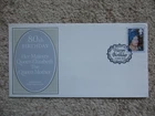 1980  QUEEN MOTHER UNADD. GPO FIRST DAY COVER, BRITISH LIBRARY H/S