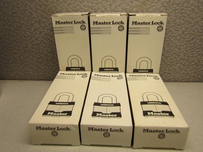 MASTER LOCK (2KALJ) Master Lock Commercial, Keyed Alike, NO KEYS, Lot ot 6