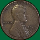 1926-S Lincoln Wheat Cent Fine F Coin #36157