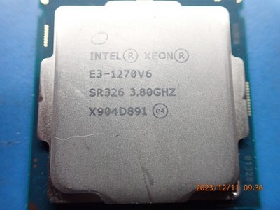 Lot of 8 Intel XEON SR326 E3-1270V6 3.80GHZ Quad Core CPU Processor
