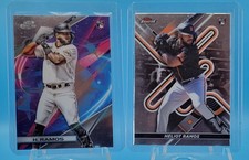 2022 Topps Finest & Topps Chrome Cosmic Heliot Ramos Rookie Card's 