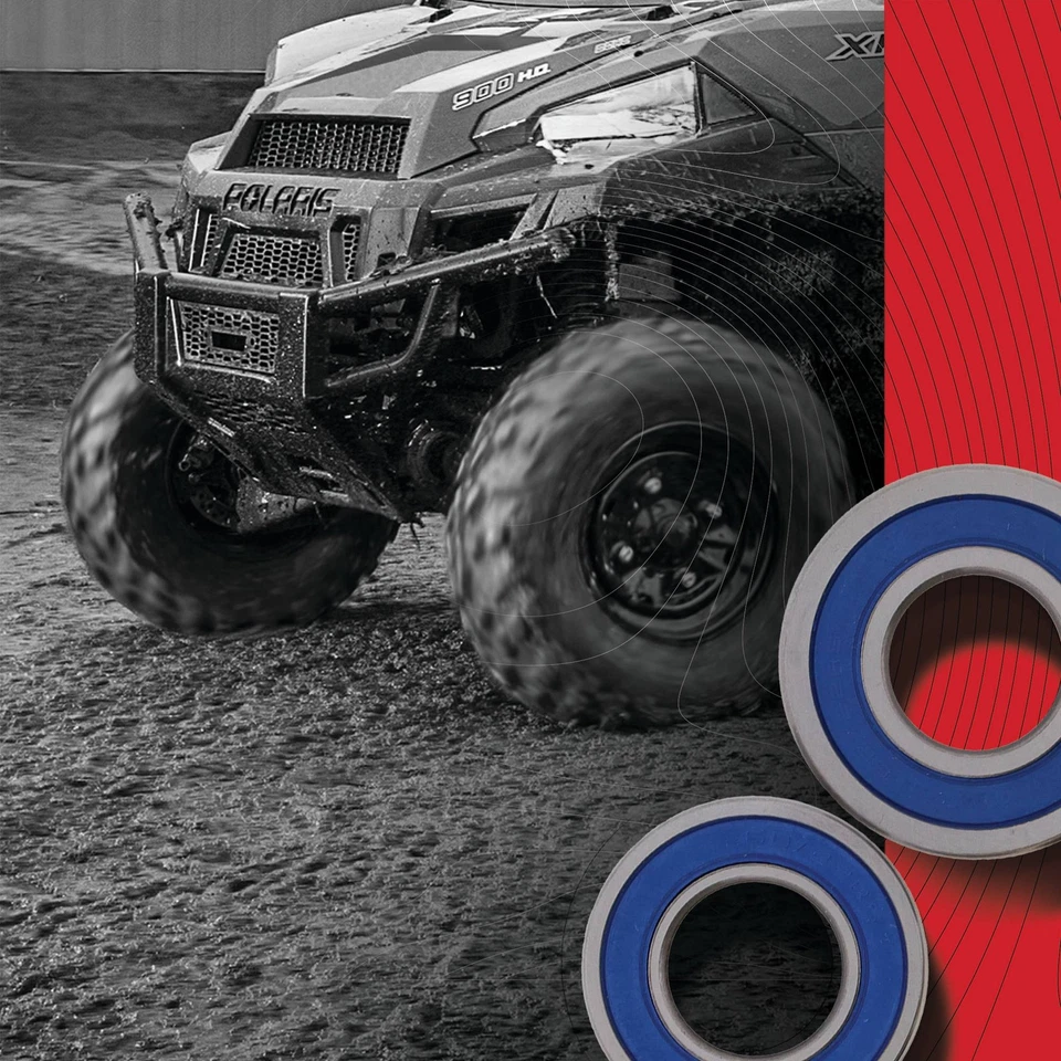 All Balls Rear Wheel Bearing Seal Kit for Yamaha WR450F 03-11,YZ125 99-12 Foto 2 de 2