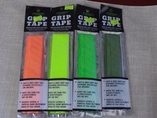 4 PACKS Bowmar Grip Tape ORANGE, YELLOW, GREEN