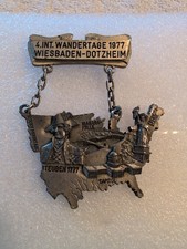 Wandertage Wiesbaden-Dotzheim 1977 Medal, B. Laib 7581 HM. Eisengen