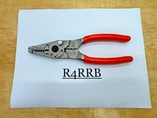 Snap-on Tools USA NEW ORANGE 9" Wire Stripper Cutter Crimper Plier PWCS9ACFO