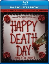 PLAYED ONCE with SLIPCOVER Happy Death Day (Blu-Ray/DVD/Digital*)