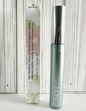 NEW Clinique Lash Doubling Mascara (02 Black/Brown) .27oz/8ml ~ New In Box