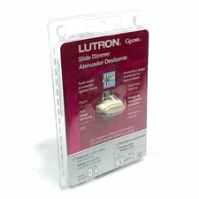 GL-600PH-IV Lutron Glyder Slide Dimmer Light Switch, (Ivory)