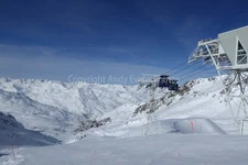 Val Thorens Les Trois Vallees ski area France photograph picture poster print