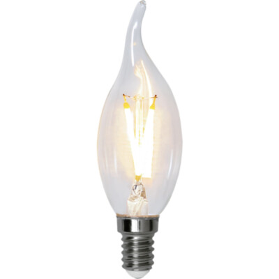 STAR LED Filament Leuchtmittel E14 C35 Kerzenform Vintage 2700K 150lm 1,5W IP44