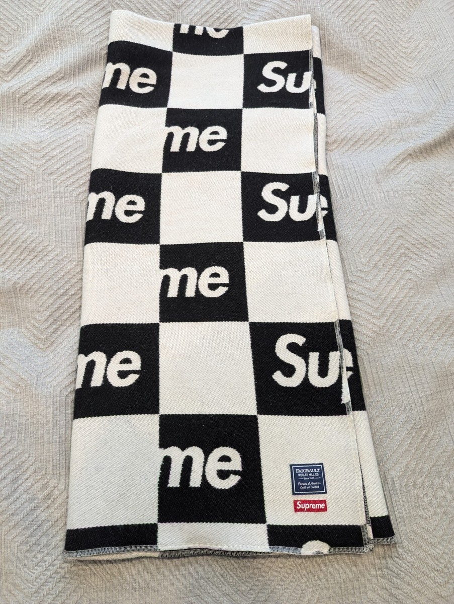 新品 Supreme Faribault Woolen Checkerboard - 小物