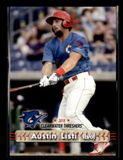 Austin Listi 2018 Clearwater Threshers Team Set