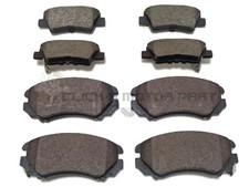 FRONT AND REAR BRAKE PADS FULL SET NEW FOR KIA SOUL 1.6 & 1.6 CRDi 2009 To 2014