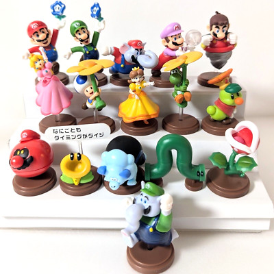 Super Mario Bros. Wonder Mini Figure Choco Egg Full Complete Set of 16 2024 Gift