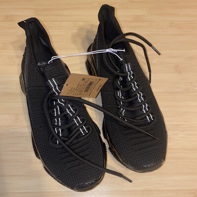 Mad Love Women's Mandy Sneakers Black New Size 6 Rhinestone Shoes