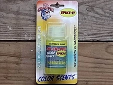 Mr Crappie Soft Plastic Lure Dye (Chartreuse Shiner) 2 ozs Spike-it