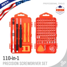 110 in 1 Magnetic Precision Screwdriver Set PC Phone Electronics Repair Tool Kit