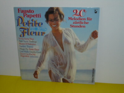 LP - FAUSTO PAPETTI - PETITE FLEUR ( SEXY COVER )