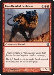 Two-Headed Cerberus - Foil - Theros #146