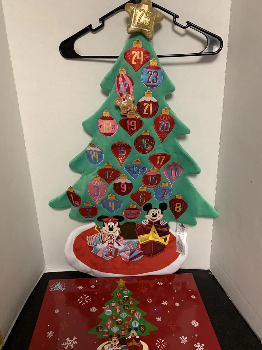 DISNEY HOLIDAY TREE ADVENT CALENDAR MICKEY MINNIE GINGERBREAD TRADITION NEW  | eBay