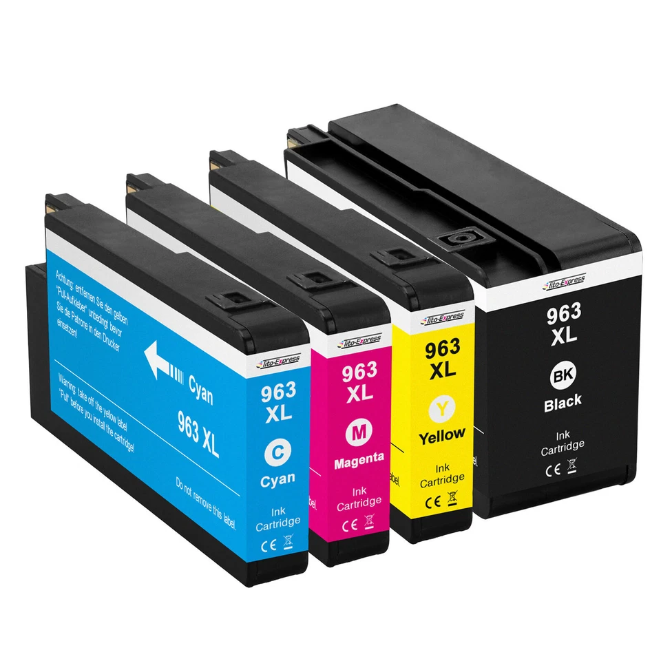 Patronen für HP 963 XL OfficeJet Pro 9010 9010e 9012e 9014e 9015 9019 9020 9022e - Bild 2 von 4