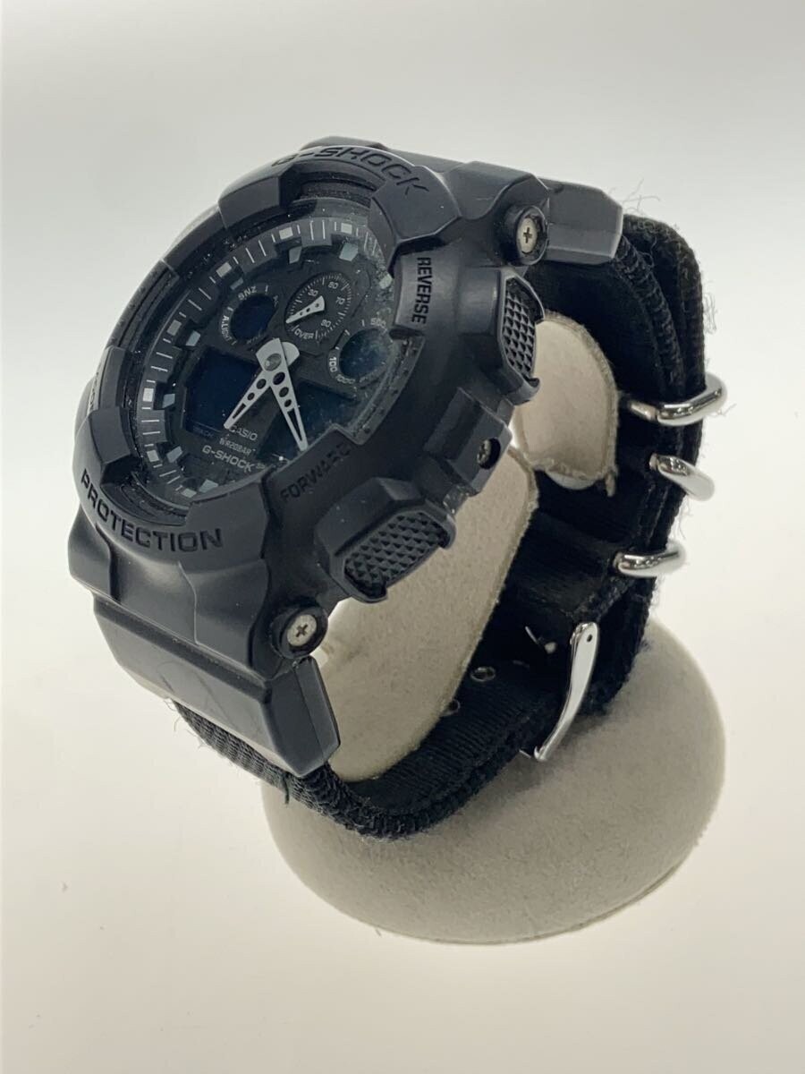ジーショック　G-SHOCK　GA-100BBN−1AJF ミリタリー 美品 Amazon.co.jp: [カシオ] 腕時計 ジーショック Military Black GA