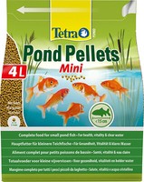 Tetra Pond Pellets Mini Hauptfutter SchwimmfäHig Teichfische Gartenteich 4 L
