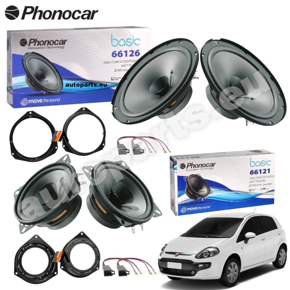 Kit Audio Phonocar Fiat Punto EVO | La Qualità di Una Volta