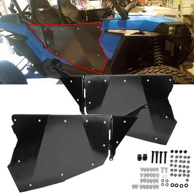 Pair Aluminum Full Doors UTV Side for 14-22 Polaris RZR XP 1000 Turbo S FOX High