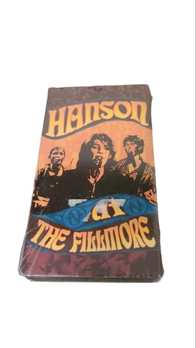 Hanson: At the Fillmore (VHS, 2001) Sealed New - Imagen 1 de 3