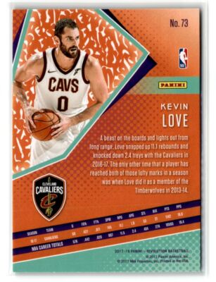 Kevin Love Cleveland Cavaliers 2017-18 Panini Revolution #73