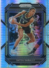 2023 Panini Prizm WNBA SATOU SABALLY #60 HYPER PRIZM WINGS