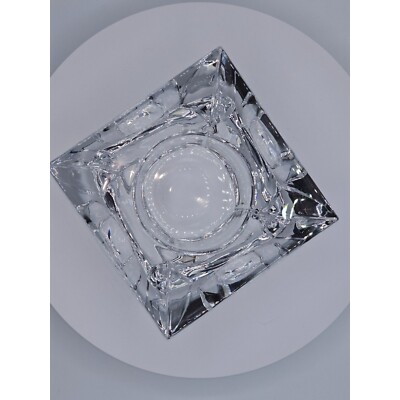 ROYAL LIMITED CZECH REPUBLIC 24% FULL LEADED CRYSTAL CANDLE HOLDER
