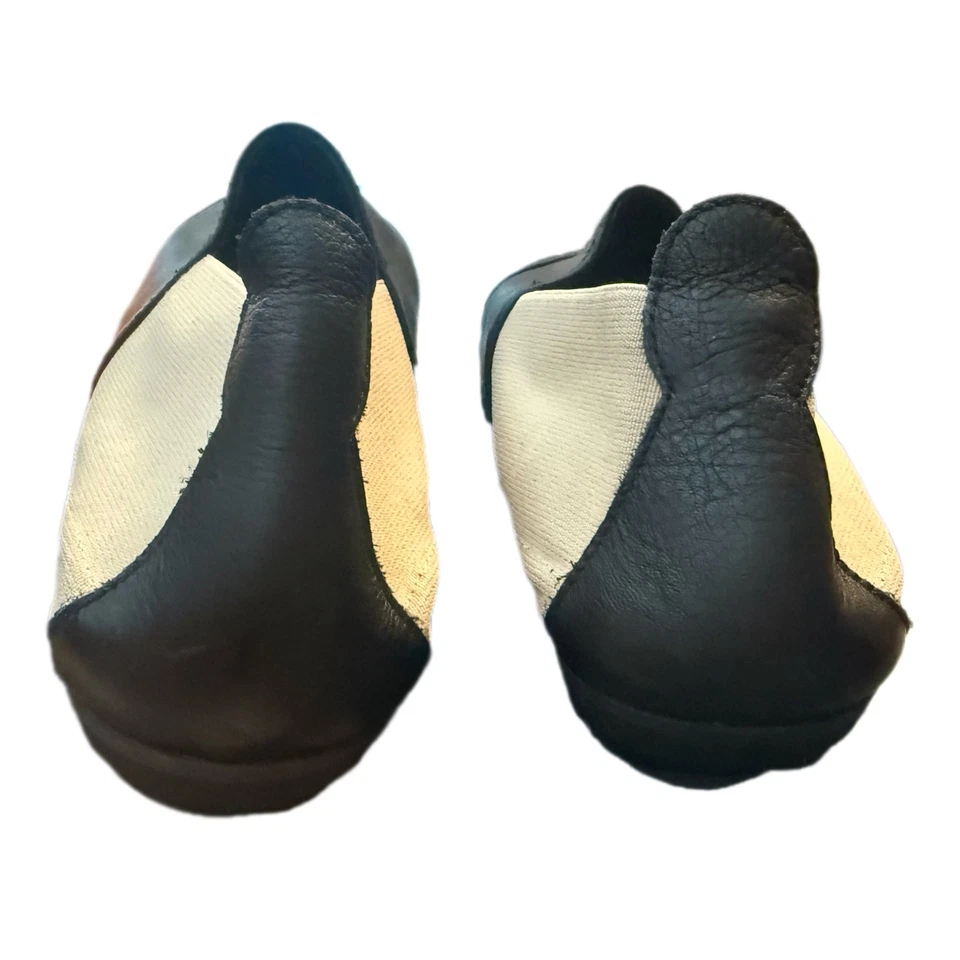 Andre Assous Black Taupe Colorblock Slip On Loafers Women’s EU 36 US 5.5 NEW - Image 4 of 4