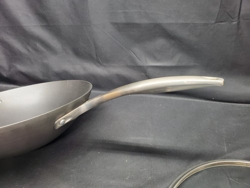 Calphalon Unison 13 inch Hard-Anodized Nonstick Flat Bottom Wok w/ Lid - 第 7/10 張圖片