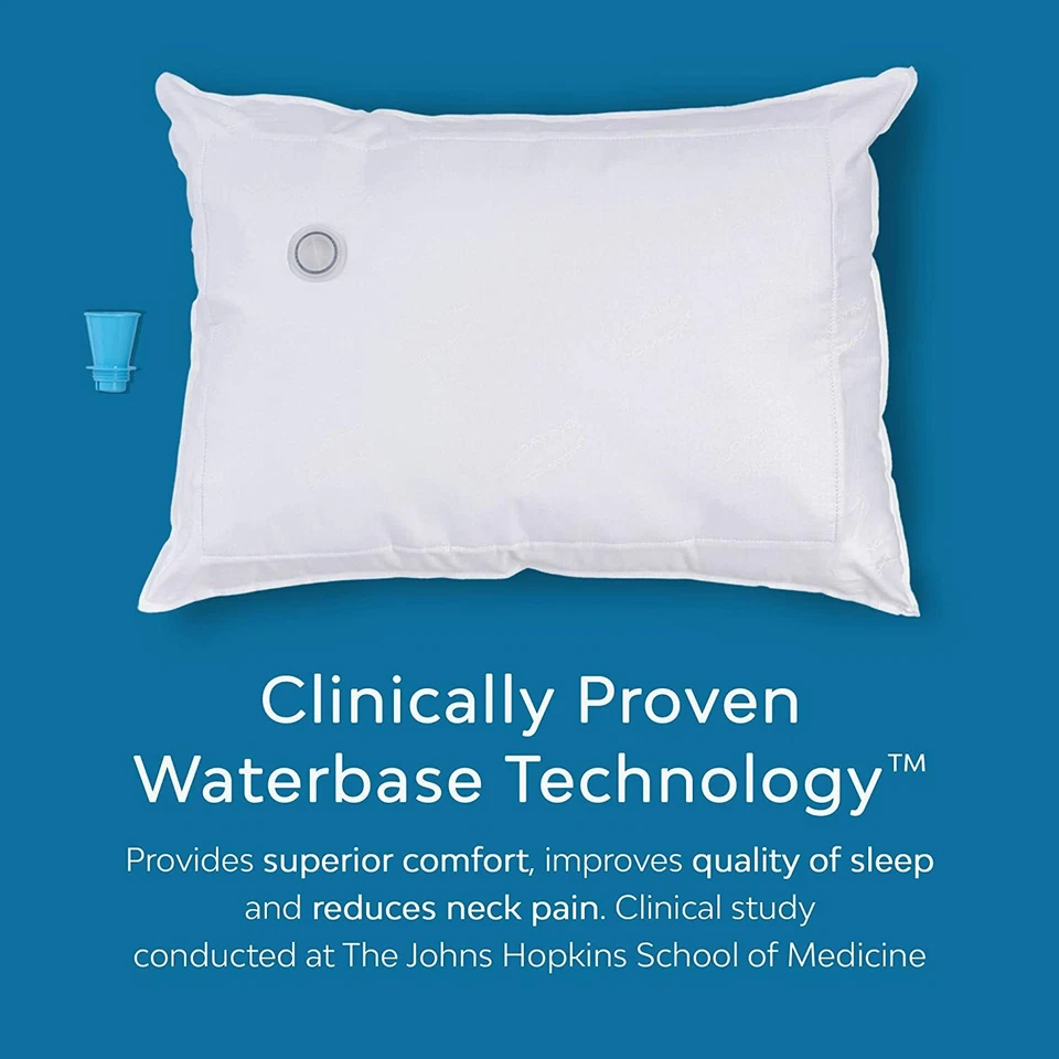 The Water Pillow - first and clinically proven to reduce neck pain improve sleep - Image 2 of 4