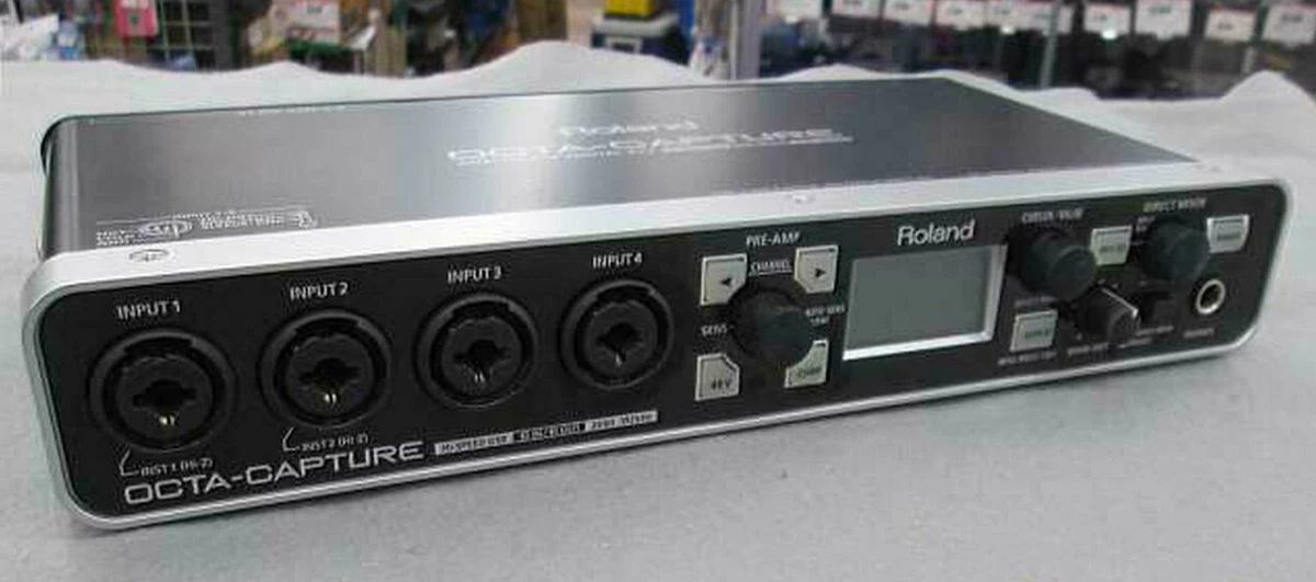 Roland OCTA-CAPTURE UA-1010 USB Audio Interface Tested Ex++