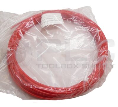 NEW STAUBLI 130175 POLYURETHAN TUBING 25M RED 6X4X1 PU 98 4X6