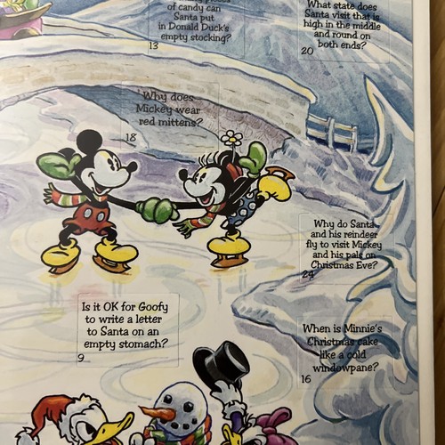 Hallmark Disney Mickey Mouse & Friends cuenta regresiva para Navidad - calendario de acertijos - Imagen 11 de 12